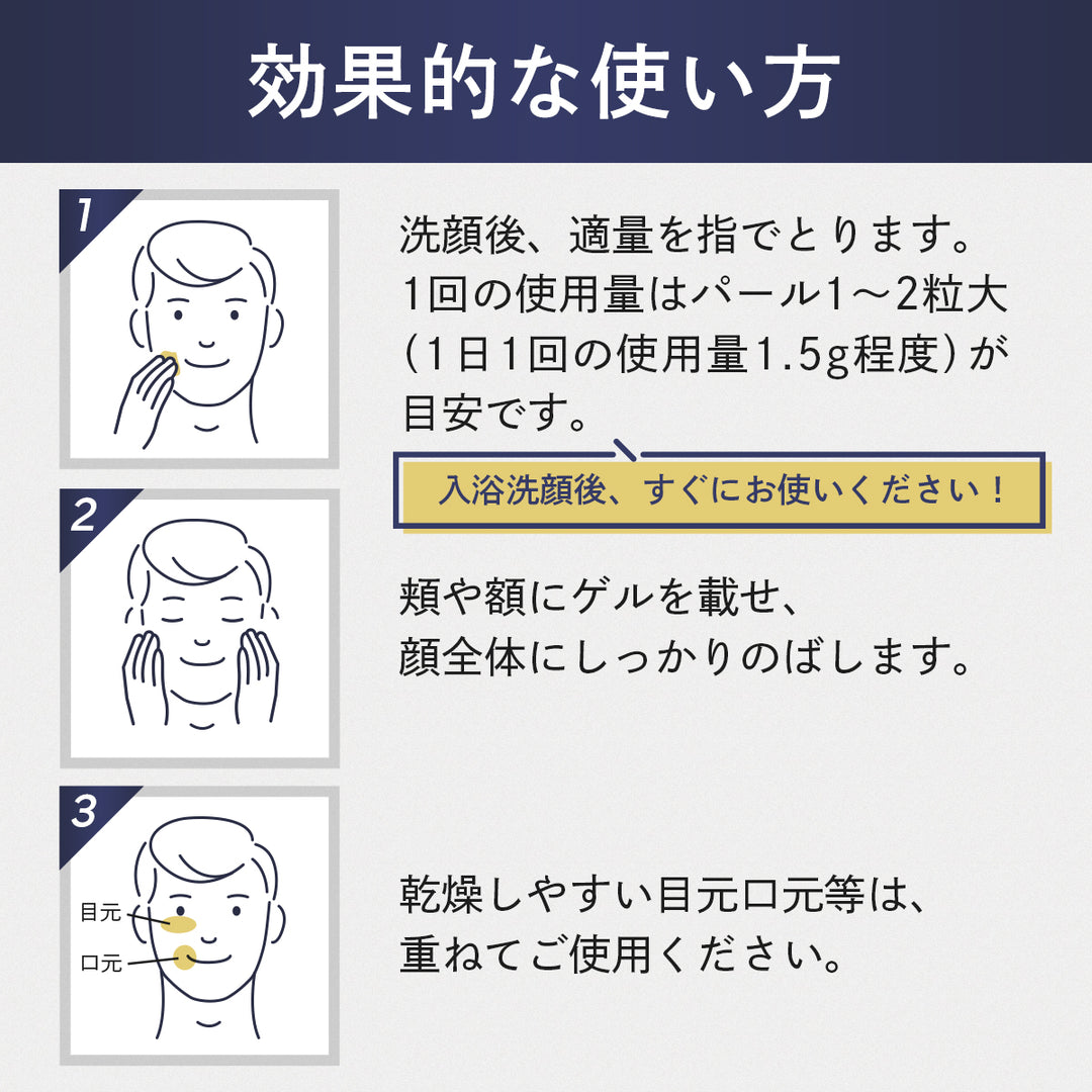 薬用 メンズ オールインワン ジェル