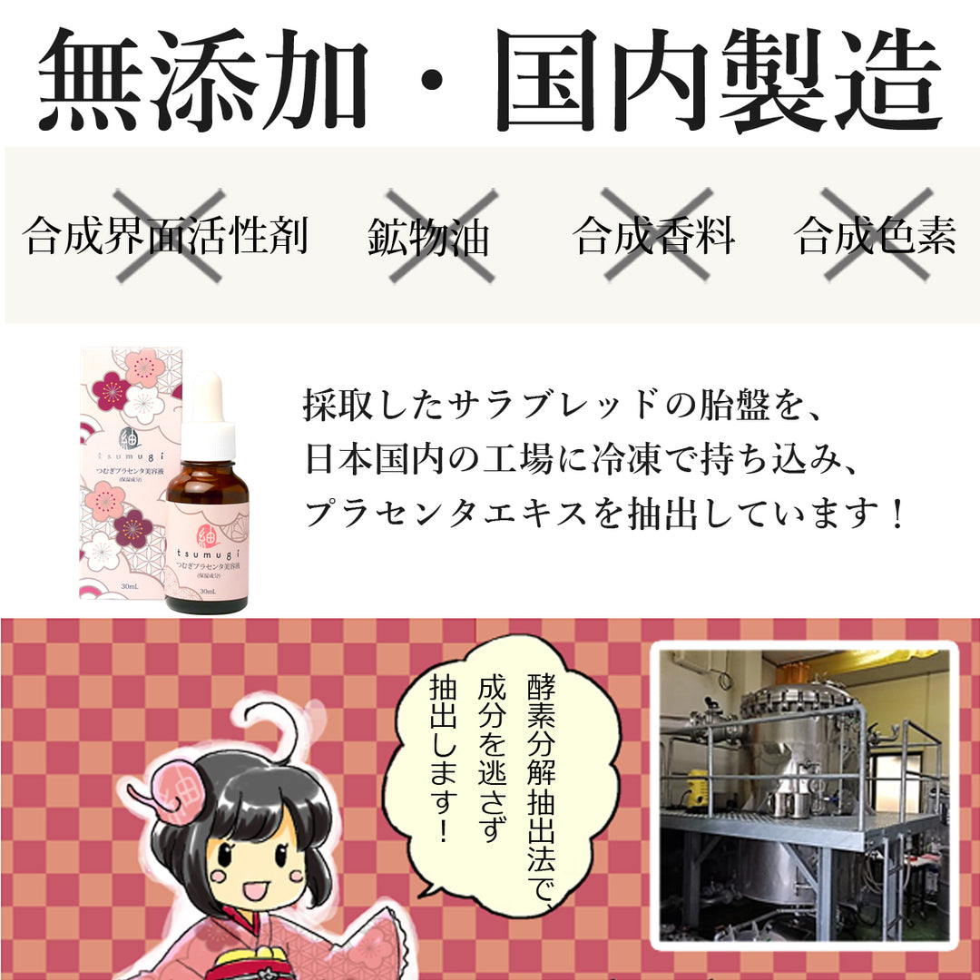 プラセンタ 美容液 国産 馬 プラセンタ美容液（馬プラセンタエキス）
