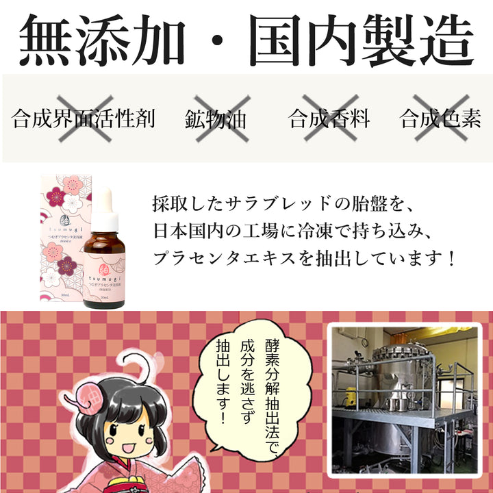 プラセンタ 美容液 国産 馬 プラセンタ美容液（馬プラセンタエキス）