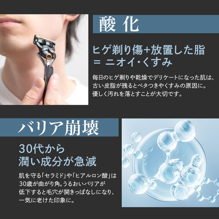 メンズ マンナンスクラブ洗顔