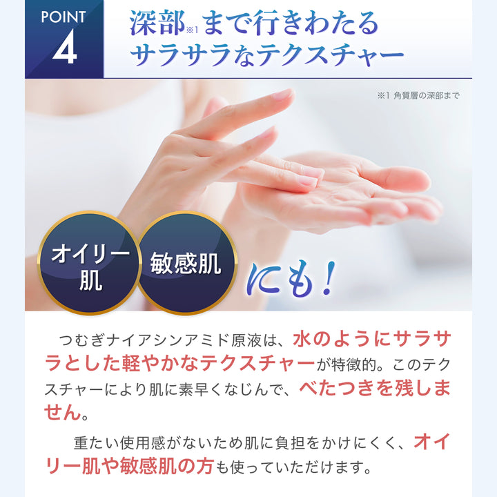 つむぎNA美容液（ナイアシンアミド原液）